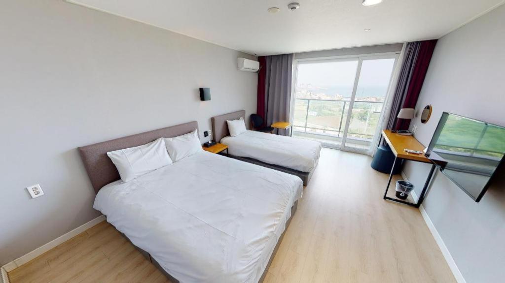 Sallys Jeju Hotel Eksteriør bilde
